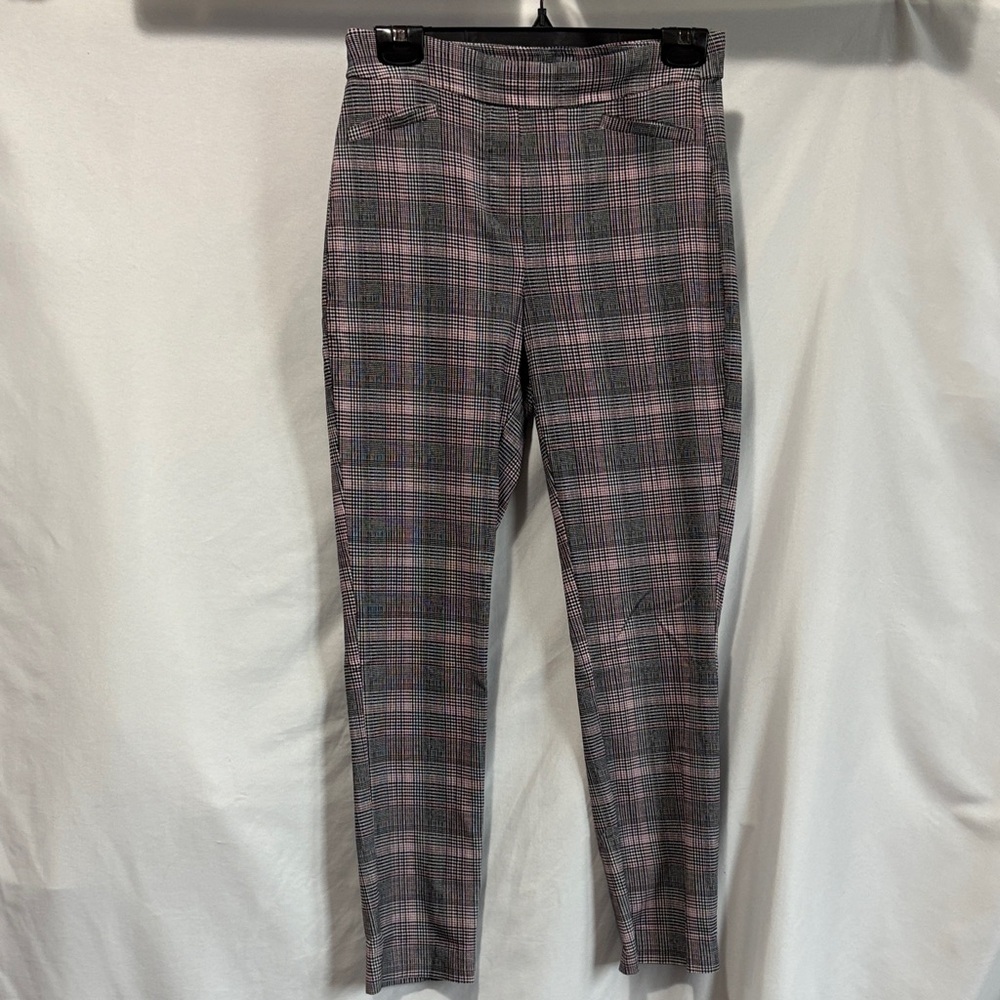 Plaid Skinny Pants for Women